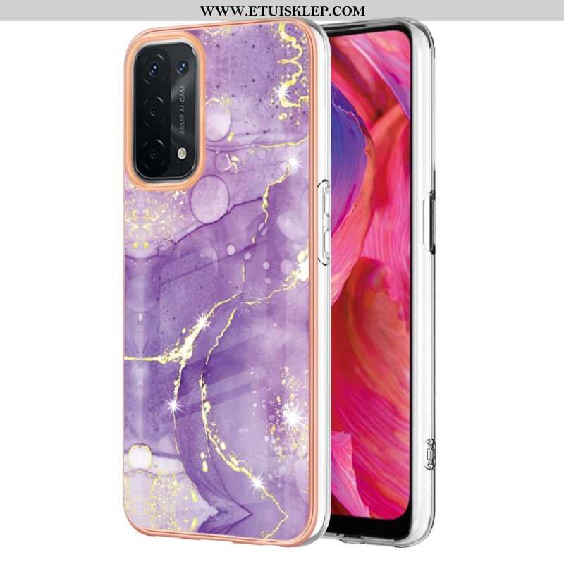 Etui do Oppo A54 5G / A74 5G Marmurowy Projekt